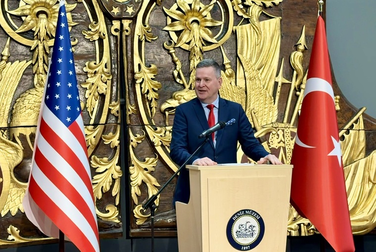 A man at a podium